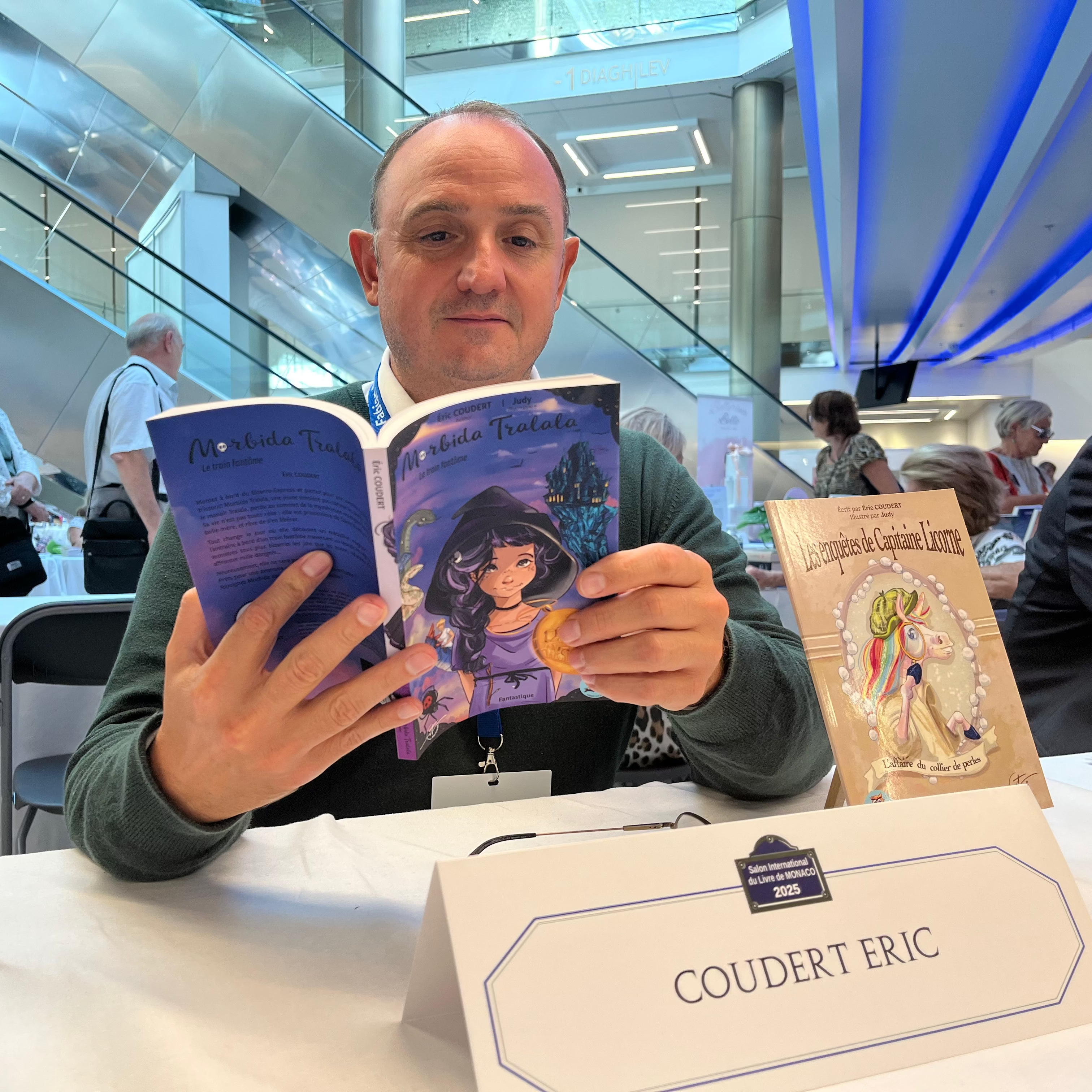 Eric Coudert, auteur jeunesse, écrit des livres pour enfants afin de les faire rêver et grandir.